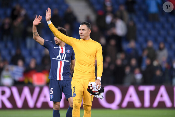 Keylor Navas lors du match Ligue 1 "PSG - Dijon (4-0)" au Parc des Princes à Paris, le 29 février 2020.