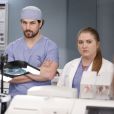Photo prise sur le tournage de la 16e saison de "Grey's Anatomy".