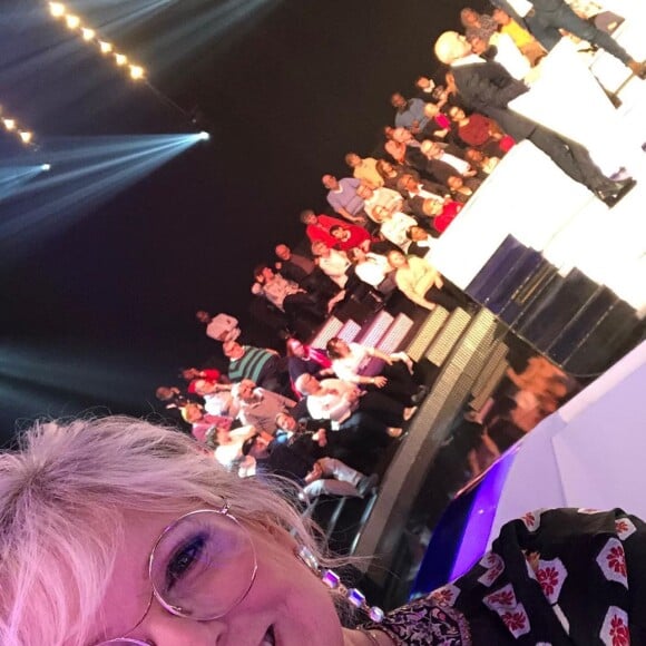 Laurence Boccolini sur le plateau du Grand Concours des animateurs de TF1, janvier 2020