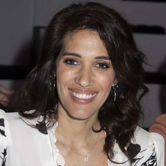 Exclusif - Laurie Cholewa - Enregistrement de l'émission "Clique" présentée par M. Achour sur Canal Plus à Issy-les-Moulineaux le 24 février 2020. © Jack Tribeca/Bestimage
