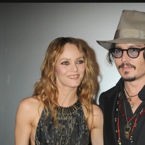 Vanessa Paradis et Johnny Depp - Soirée Chanel au VIP Room. 63e Festival de Cannes. Le 18 mai 2010.