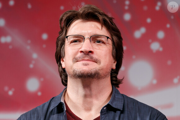 Nathan Fillion lors de la cérémonie d'ouverture du "Tokyo Comic Con 2017" au Japon, le 1er décembre 2017.