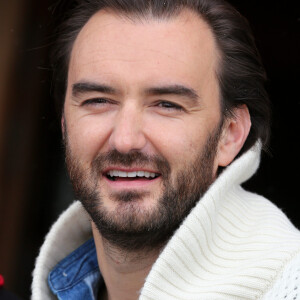 Cyril Lignac - Photocall du film "L'ile des Miam-nimaux : Tempete de boulettes geantes 2" de Cody Cameron et Kris Pearn lors du 17e Festival International du Film de Comedie de l'Alpe d'Huez a l'Alpe d'Huez le 17 Janvier 2014.