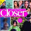 Couverture du magazine "Closer", numéro du 3 avril 2020.