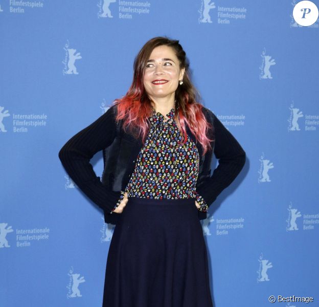 Blanche Gardin au photocall du film "Effacez l'historique" lors de la 70ème édition du festival international du film de Berlin (La Berlinale 2020), le 29 février 2020.