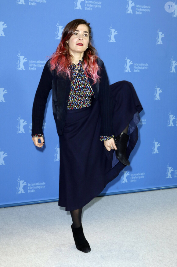 Blanche Gardin au photocall du film "Effacez l'historique" lors de la 70ème édition du festival international du film de Berlin (La Berlinale 2020), le 29 février 2020.