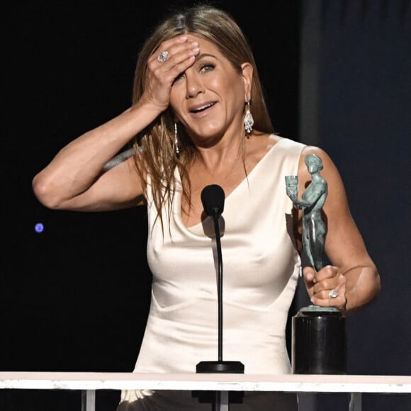 Jennifer Aniston lors de la cérémonie des SAG Awards à Los Angeles le 19 janvier 2020