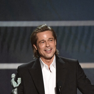 Brad Pitt lors de la cérémonie des SAG Awards à Los Angeles le 19 janvier 2020