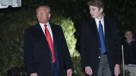 Donald Trump : Son fils Barron confiné "heureux" dans sa chambre mais frustré