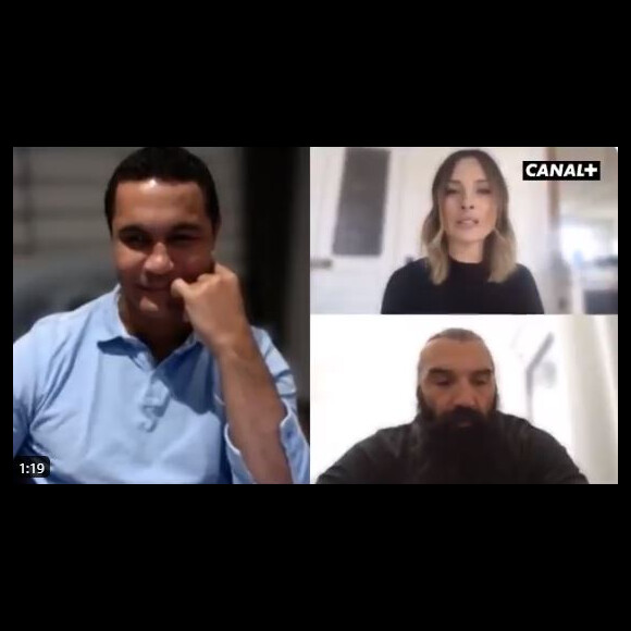 Sébastien Chabal et Thierry Dussautoir ont confié à Isabelle Ithurburu, dans l'émission "Canal rugby club" du 5 avril 2020, avoir été contaminé par le Covid-19.