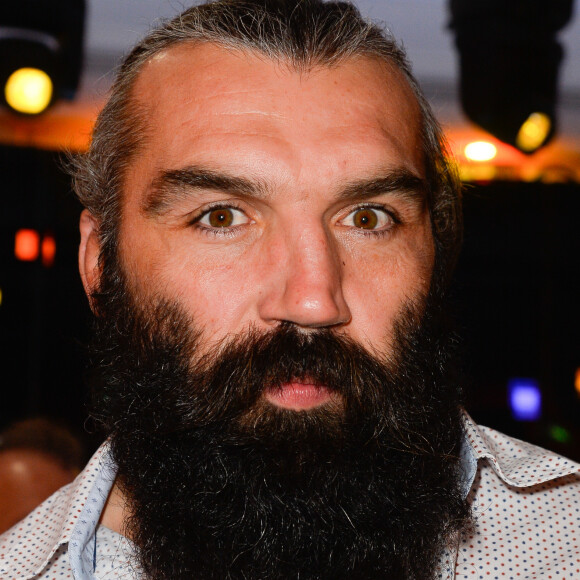 Sébastien Chabal - Soirée d'inauguration de la boutique Orange Opéra à Paris, le 7 novembre 2016. © Coadic Guirec/Bestimage