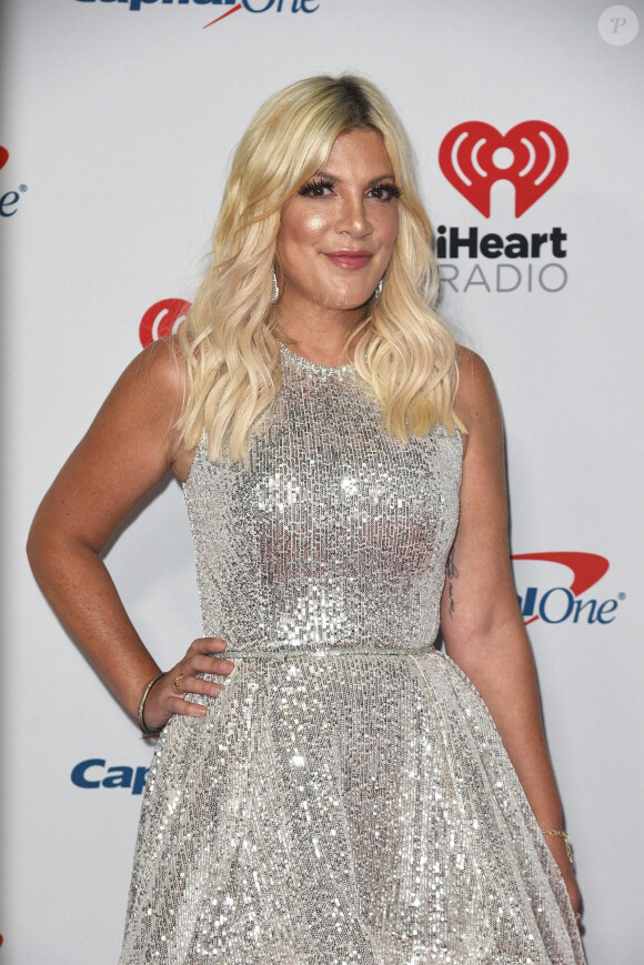 Tori Spelling - Photocall du" iHeartRadio Music Festival at T-Mobile" à Las Vegas Le 20 septembre 2019