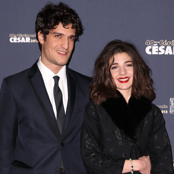 Louis Garrel et sa soeur Esther Garrel - Photocall de la 40ème cérémonie des César au théâtre du Châtelet à Paris. Le 20 février 2015