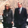 Linda Tripp avait enregistré les confidences de Monica Lewinsky, à l'insu de la jeune femme, jouant un rôle clé dans l'enquête qui a conduit au procès en destitution de Bill Clinton. Ici à Arlington, en 1999.