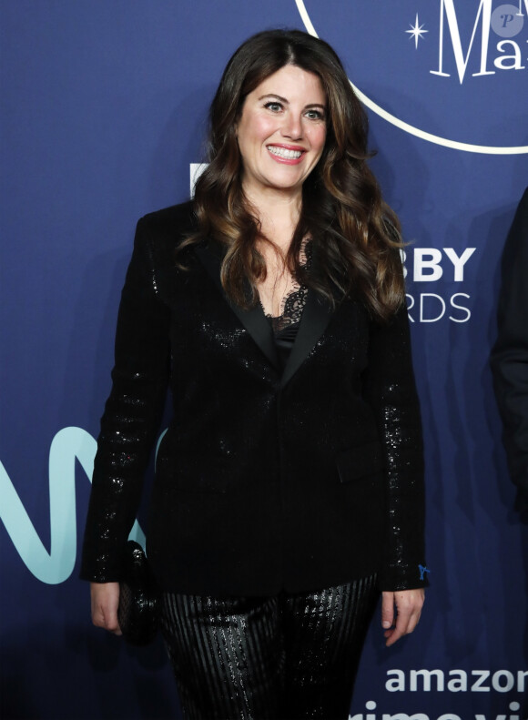 Monica Lewinsky au photocall des "23ème Webby Awards" à New York, le 13 mai 2019.