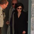 Monica Lewinsky à la sortie du tribunal d'Howard County, dans le Maryland, le 16 décembre 1999.