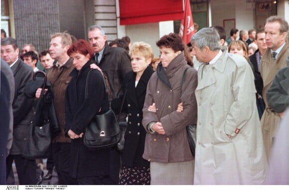 Claudine, Monique et Michèle aux obsèques de Georges Marchais en 1997