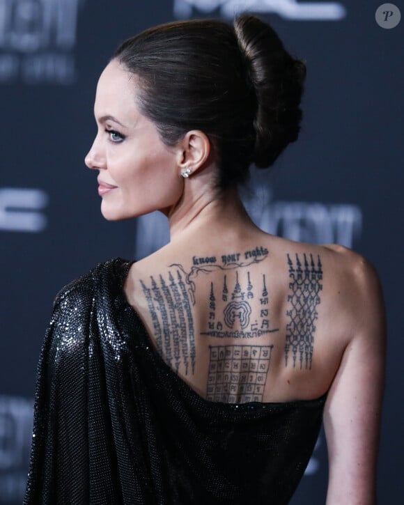 Angelina Jolie à la première de "Maleficent: Mistress of Evil" au théâtre El Capitan dans le quartier de Hollywood à Los Angeles, le 30 septembre 2019