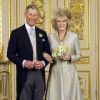 Mariage du prince Charles et Camilla à Windsor, le 9 avril 2005.