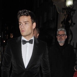 Liam Payne - Arrivées et sorties au club Annabels après la soirée "The British Vogue And Tiffany & Co. Fashion And Film Party" à Londres. Le 2 février 2020