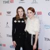 Clare Waight Keller et Julianne Moore au "Time 100 Gala 2019" au Lincoln Center à New York. Le 23 avril 2019