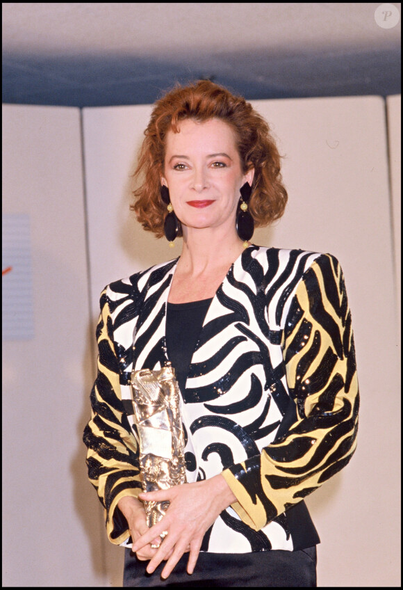 Dominique Lavanant, César du meilleur second rôle féminin en 1988 pour Agent trouble de Jean-Pierre Mocky.