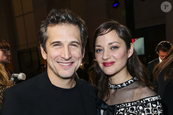 Guillaume Canet et sa compagne Marion Cotillard (en Chanel) - Intérieur du dîner Chanel des révélations César 2020 au Petit Palais à Paris, le 13 janvier 2020. © Olivier Borde/Bestimage