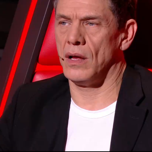 Marc Lavoine lors des K.O de "The Voice". Émission du samedi 11 avril 2020, TF1