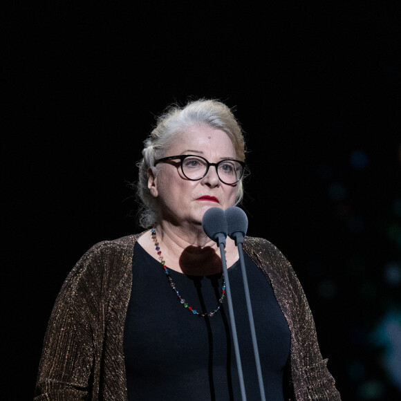 Josiane Balasko lors de la 45e cérémonie des César à la salle Pleyel à Paris le 28 février 2020 © Olivier Borde / Dominique Jacovides / Bestimage