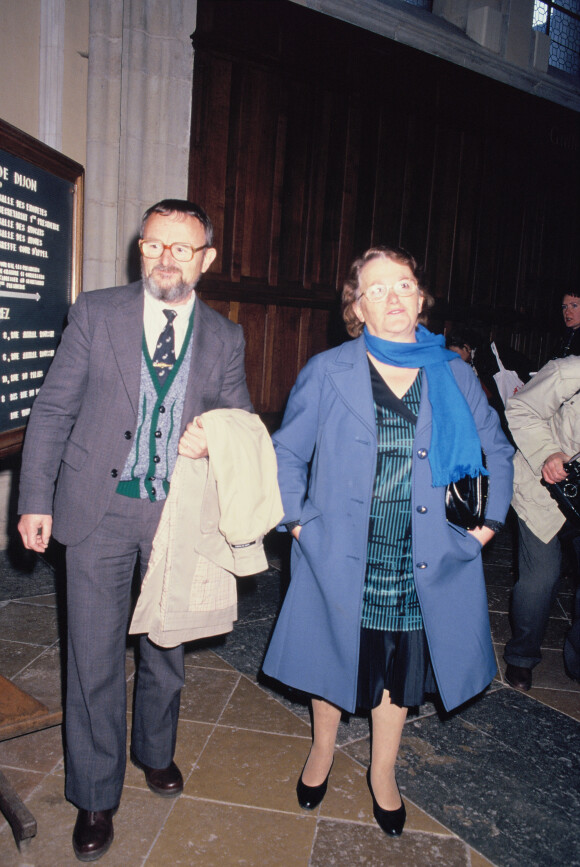 Archives - Monique et Albert Villemin lors d'une confrontation, le 4 novembre 1988