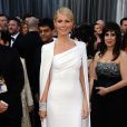 Gwyneth Paltrow, meilleur look de la soirée dans une tenue Tom Ford. Oscars 2012 