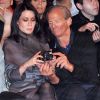 Lucy Liu, Peter Beard et Mary-Kate Olsen à Paris, le 1er mars 2008.