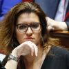Marlène Schiappa, secrétaire d'Etat, chargée de l'Egalité des femmes et des hommes, lors d'une séance de "questions au gouvernement" au Sénat à Paris, France, le 3 mars 2020. © Gwendoline Le Goff/Panoramic/Bestimage