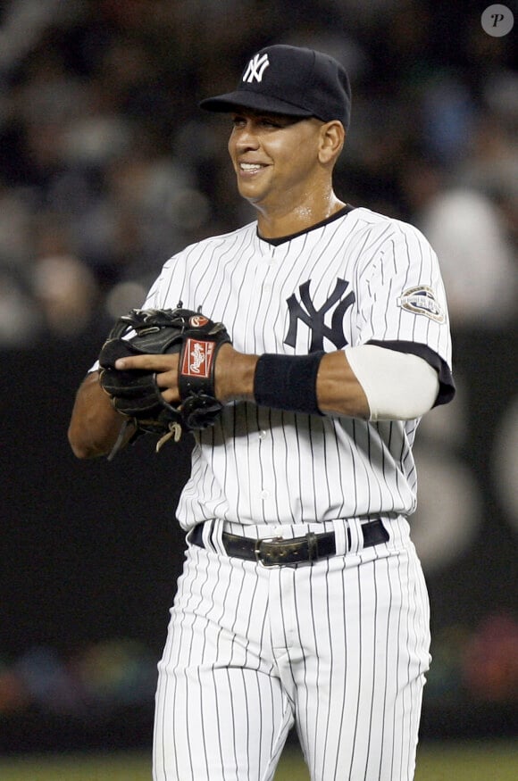 Alex Rodriguez sous le maillot des New York Yankees en 2009.