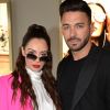 Nabilla Benattia (enceinte) et son mari Thomas Vergara - Nabilla Benattia présente sa collaboration pour les lunettes Quay Australia sur la plage Magnun lors du 72ème Festival International du Film de Cannes, le 18 mai 2019. ©Veeren / Bestimage