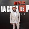 Darko Peric lors de la première de "La Casa De Papel - Saison 3" à Madrid, le 11 juillet 2019.