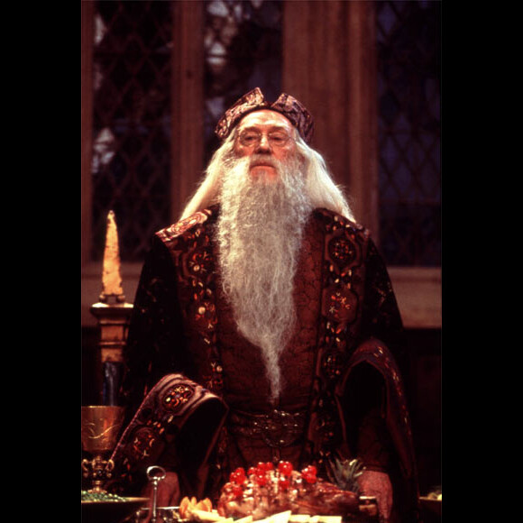 Richard Harris dans "Harry Potter à l'école des sorciers". 2001.