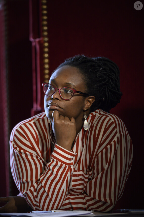 Sibeth NDiaye, porte-parole du gouvernement - Compte-rendu du Conseil des ministres du samedi 2 mai 2020 au palais de l'Elysée à Paris © Eliot Blondet / Pool / Bestimage