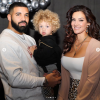 Drake, son ex-compagne Sophie Brussaux et leur fils Adonis. Mars 2020.