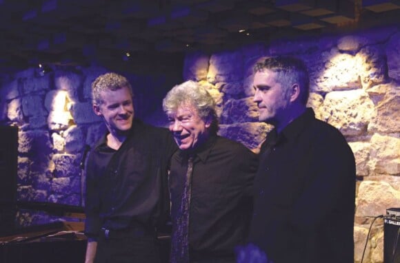 Gilbert Sigrist lors d'un concert avec Gilbert Sigrist trio en 2014.