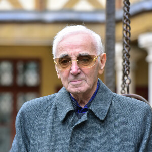 Charles Aznavour durant la 157ème vente aux enchères des vins des Hospices de Beaune à Beaune le 19 novembre 2017. © Giancarlo Gorassini/Bestimage