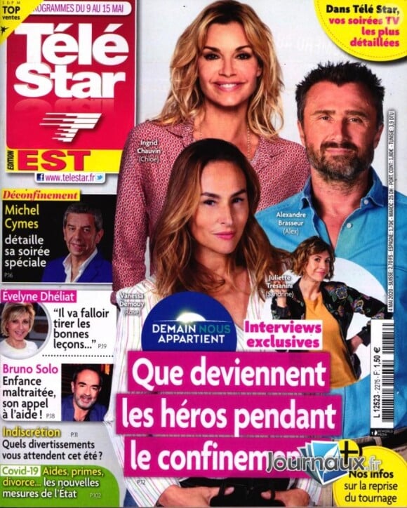 Retrouvez l'interview intégrale d'Ariane Séguillon dans le magazine Télé Star, n°2275 du 4 mai 2020.