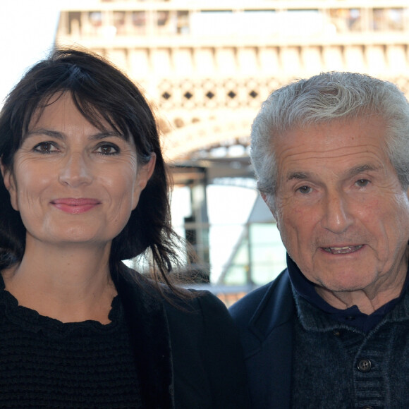Claude Lelouch et sa compagne Valérie Perrin - Soirée de gala de la "Maud Fontenoy Fondation" à bord de la péniche Ducasse sur Seine à Paris le 6 juin 2019. Depuis 2008, la Maud Fontenoy Foundation, reconnue d'intérêt général, s'engage en France comme à l'international pour préserver nos océans. Elle mène des actions d'éducation à l'environnement et au développement durable auprès de la jeune génération et du grand public avec le soutien de son comité d'experts, du Ministère de l'Education nationale et du Ministère de l'Ecologie ainsi que de la Commission Océanographique Intergouvernementale de l'UNESCO. © Veeren/Bestimage