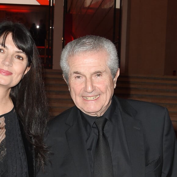 Claude Lelouch et sa compagne Valérie Perrin - Soirée bicentenaire des Caisses d'Epargne au Palais de Chaillot à Paris, France, le 21 mars 2018. © Coadic Guirec/Bestimage