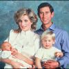 Lady Diana, le prince Charles et leurs enfants William et Harry en 1984.