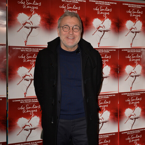 Laurent Ruquier au photocall de la générale de presse du spectacle musicale "Les Souliers Rouges" aux Folies Bergères à Paris, France, le 4 février 2020. © Veeren/Bestimage