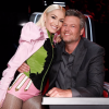 Gwen Stefani et Blake Shelton sur le plateau de The Voice. Novembre 2019.