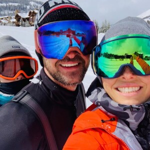 Justin Timberlake, son épouse Jessica Biel et leurs fils Silas (5 ans), sur Instagram, le 10 mai 2020.