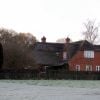 La maison de famille des Middleton à Bucklebury, dans le Berkshire, en 2010.