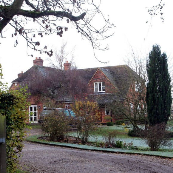 La maison de famille des Middleton à Bucklebury, dans le Berkshire, en 2010.